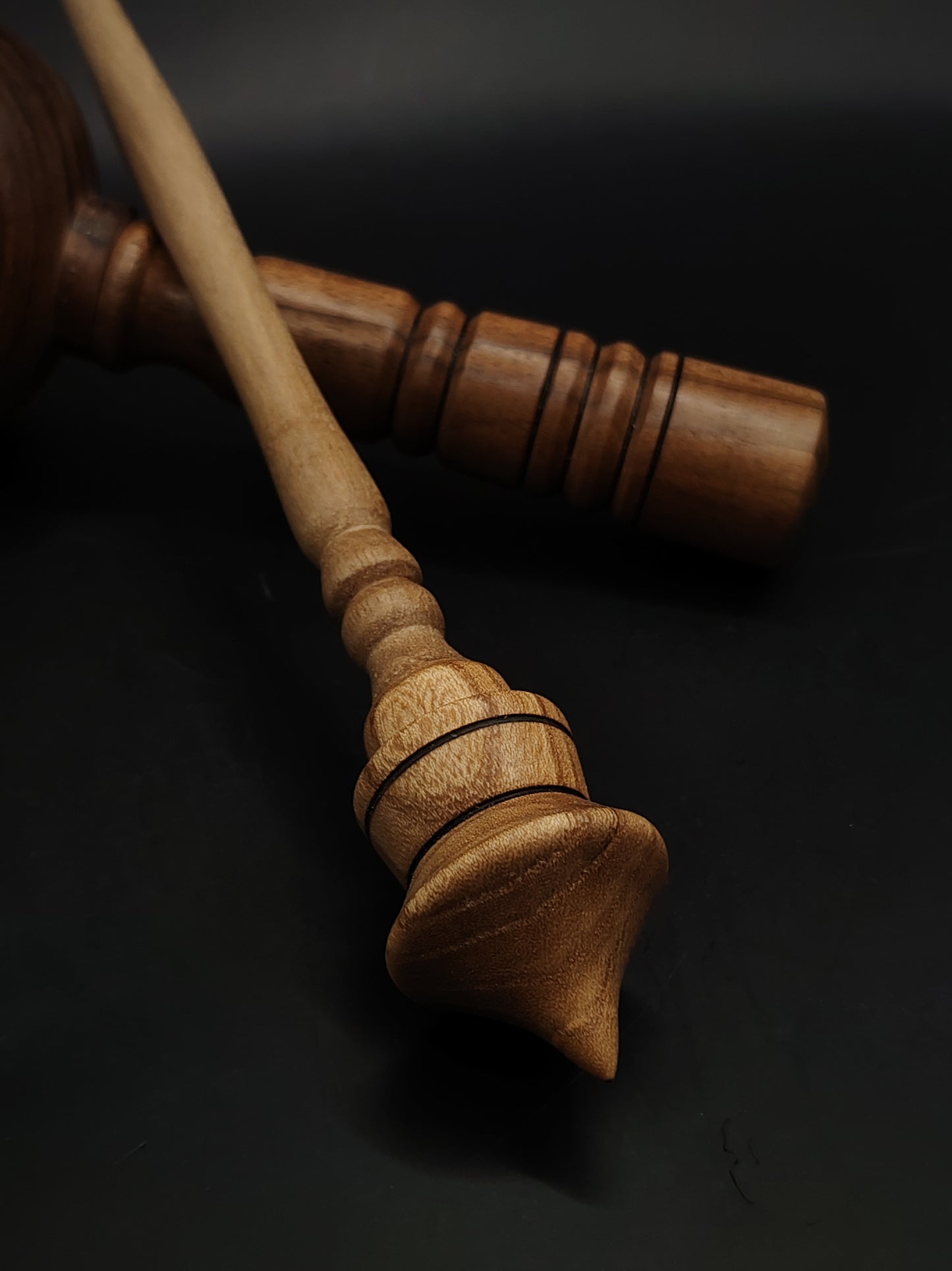 Grey Walnut and Chestnut Support Spindle Set – 19g