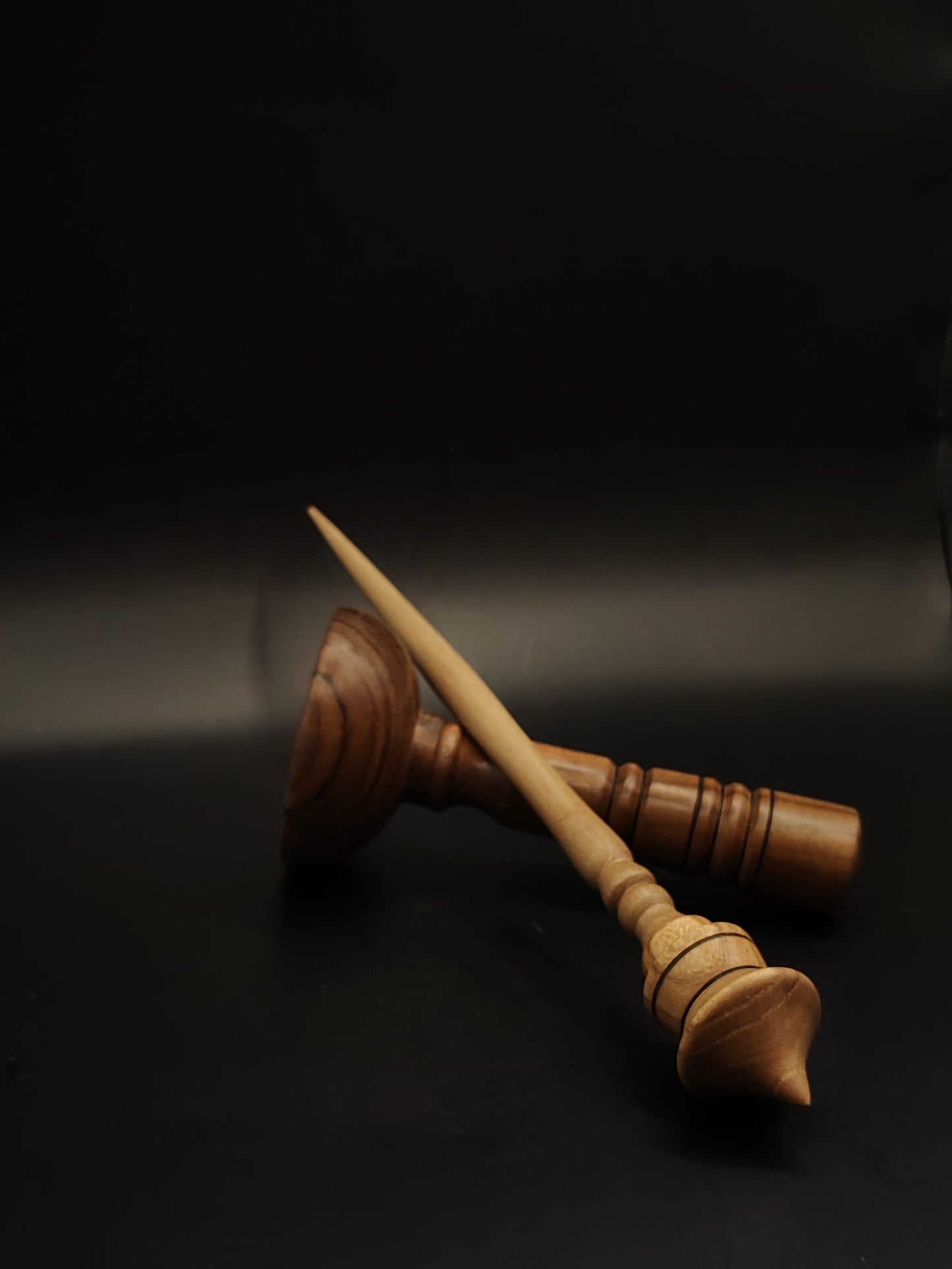 Grey Walnut and Chestnut Support Spindle Set – 19g