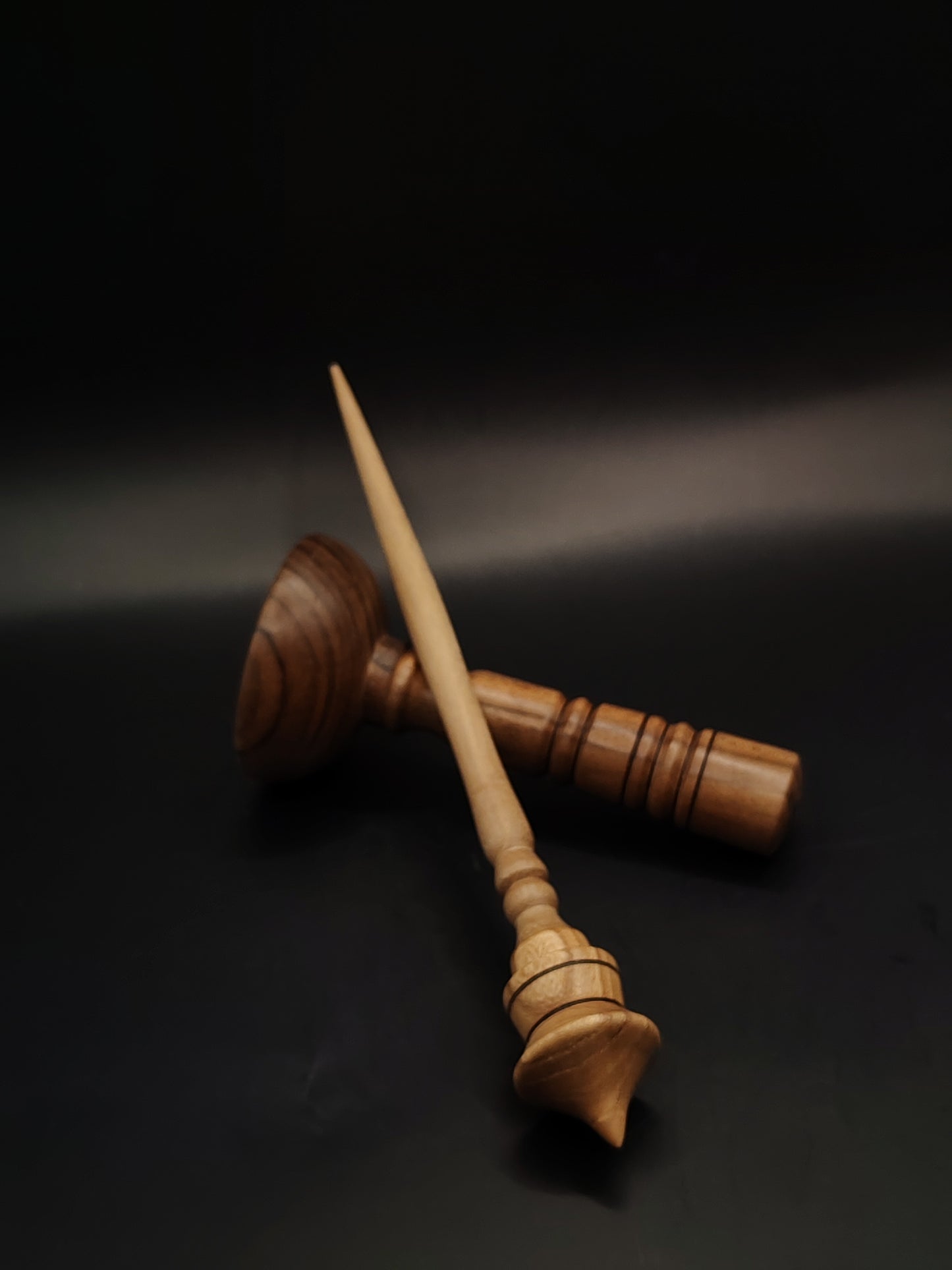 Grey Walnut and Chestnut Support Spindle Set – 19g