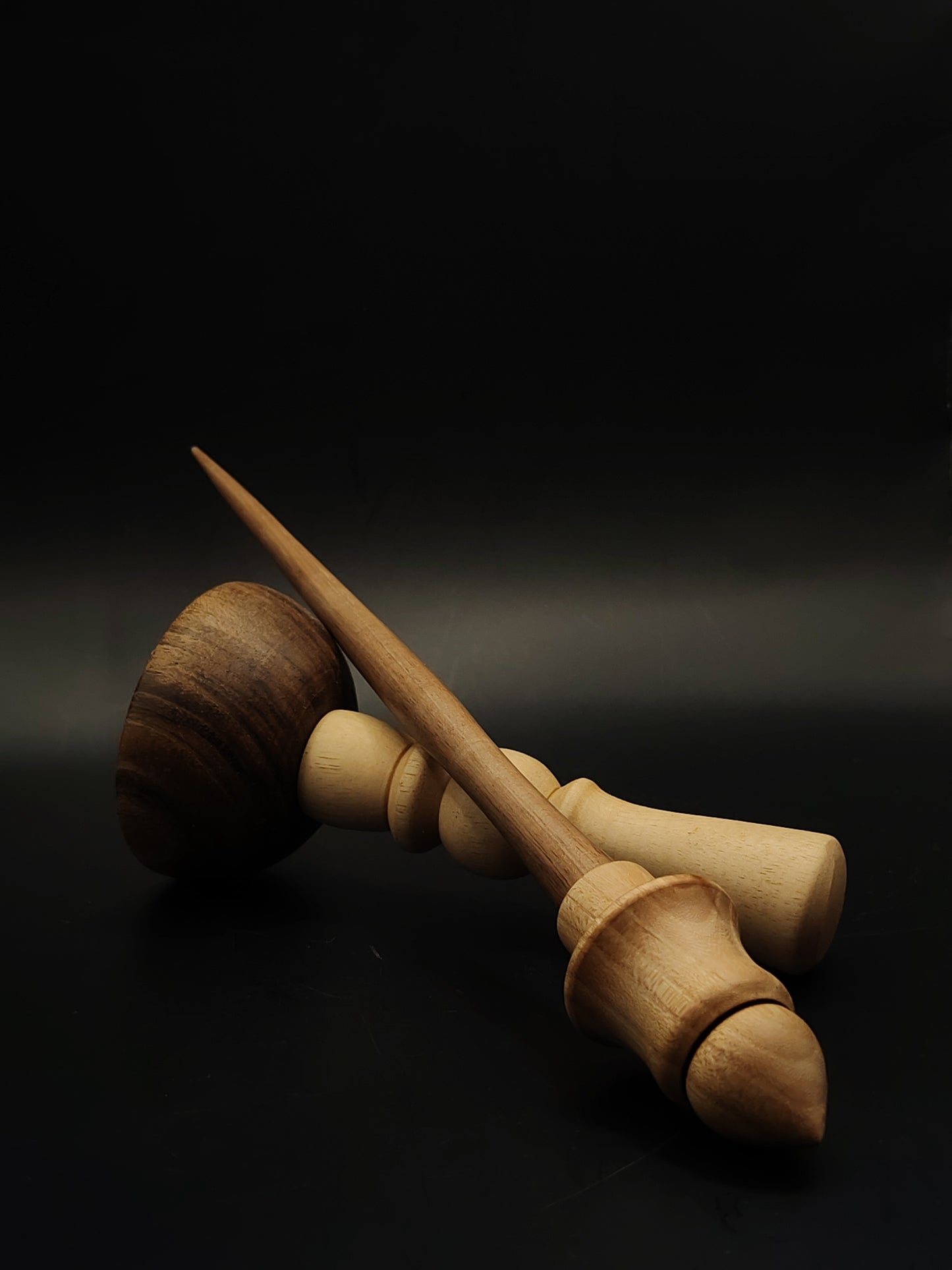 Walnut and Grey Walnut Support Spindle Set – 24g