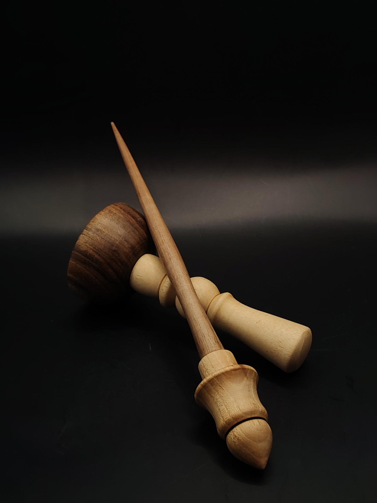 Walnut and Grey Walnut Support Spindle Set – 24g