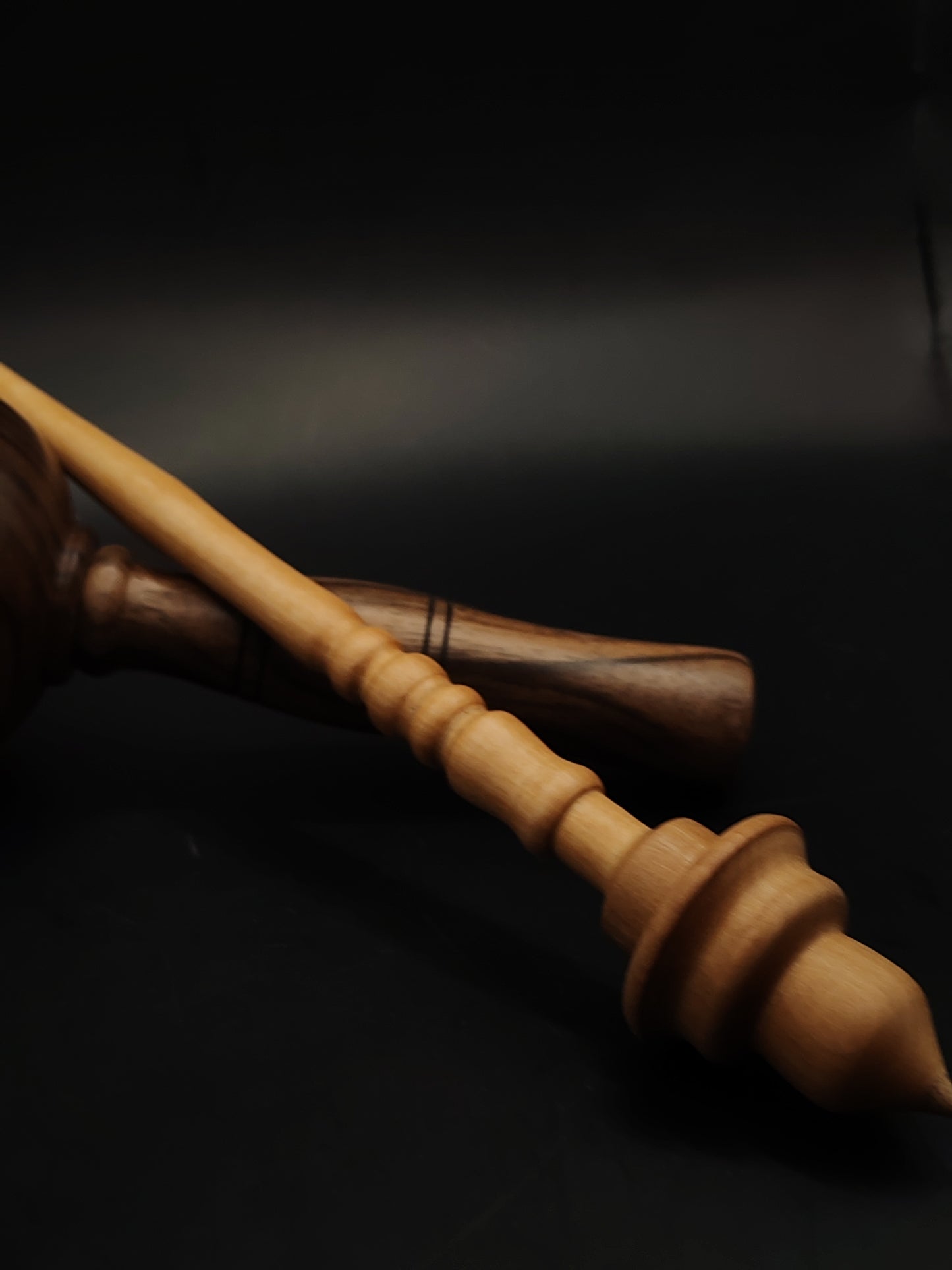 Pear Support Spindle with Walnut Tip – 20g