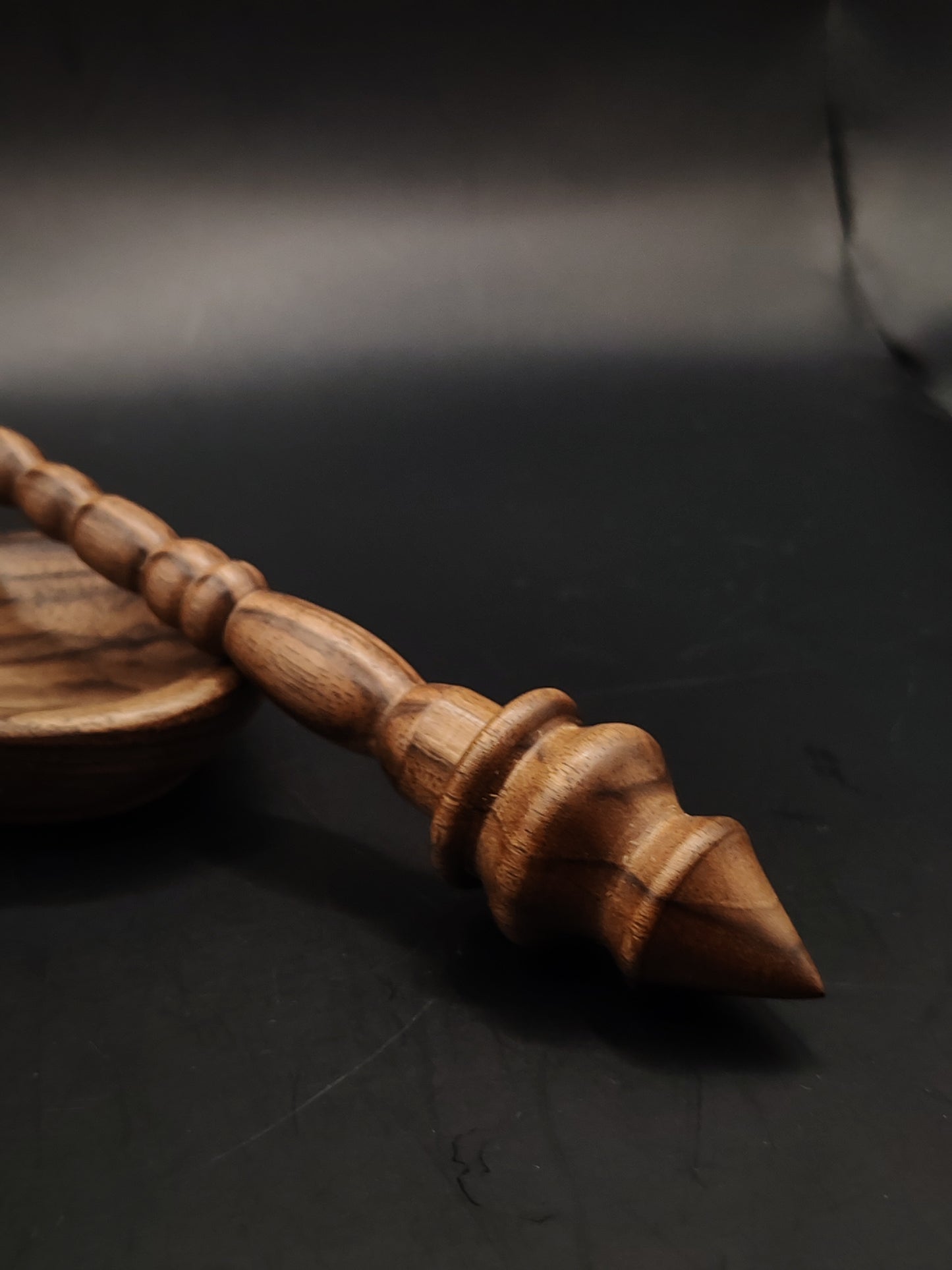 Walnut Artisan Support Spindle with Bowl – 20g