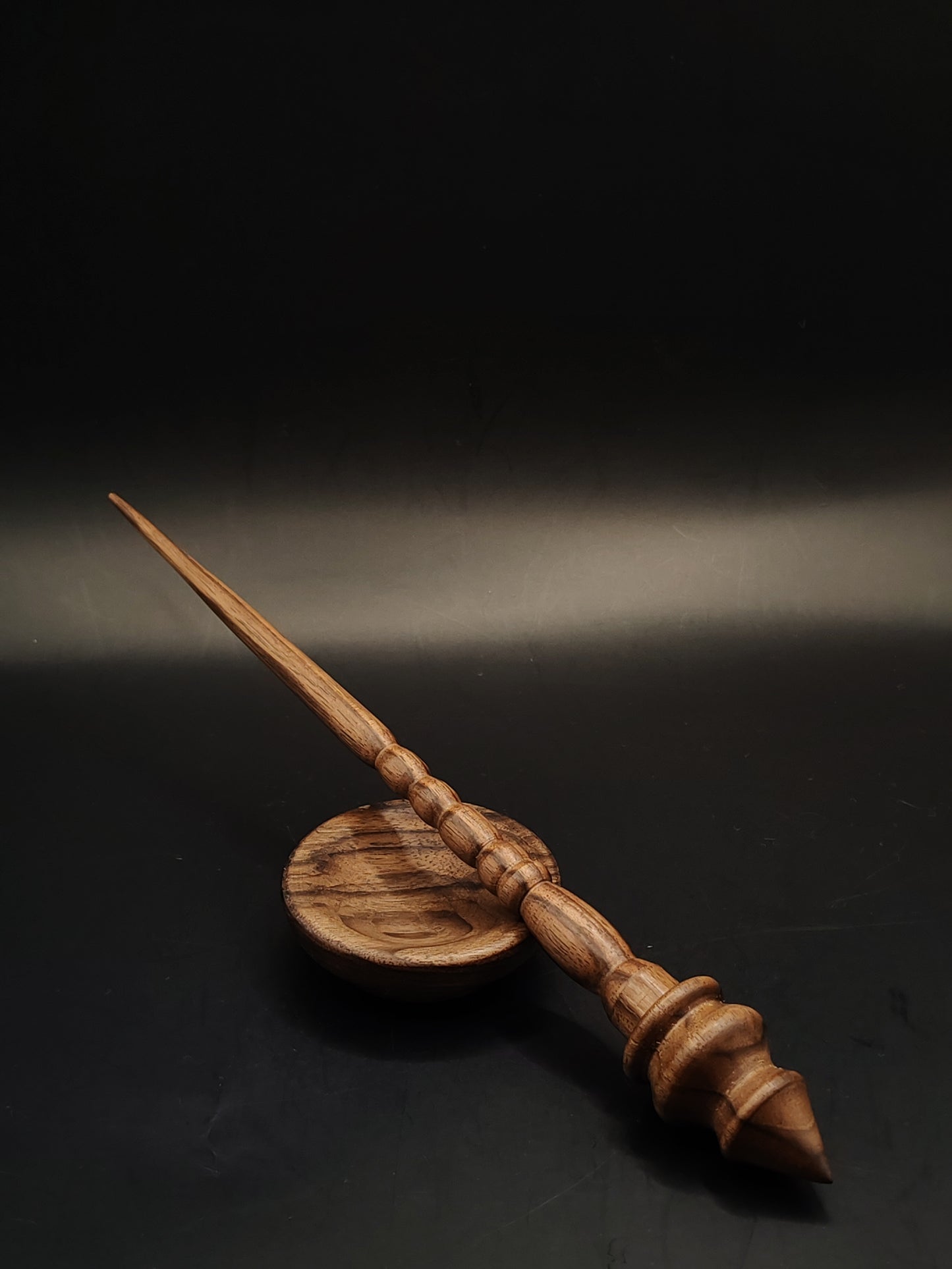 Walnut Artisan Support Spindle with Bowl – 20g