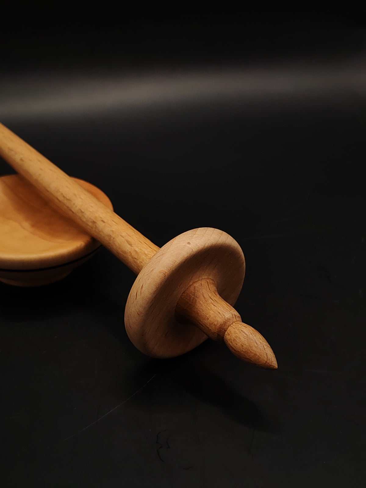 Beech Support Spindle Set with Pear Bowl – 13g