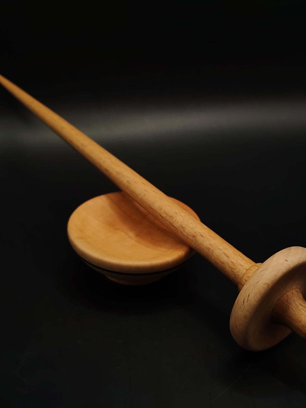 Beech Support Spindle Set with Pear Bowl – 13g