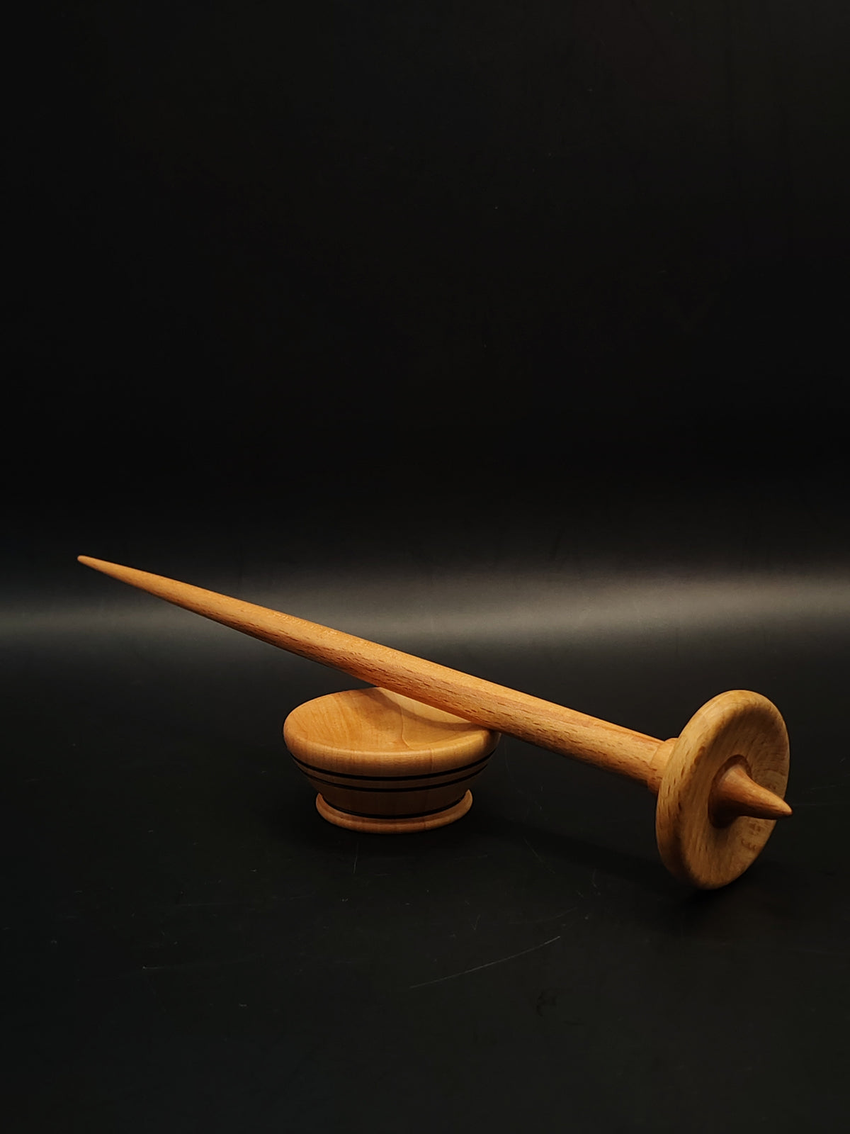 Beech Support Spindle Set with Pear Bowl – 12g