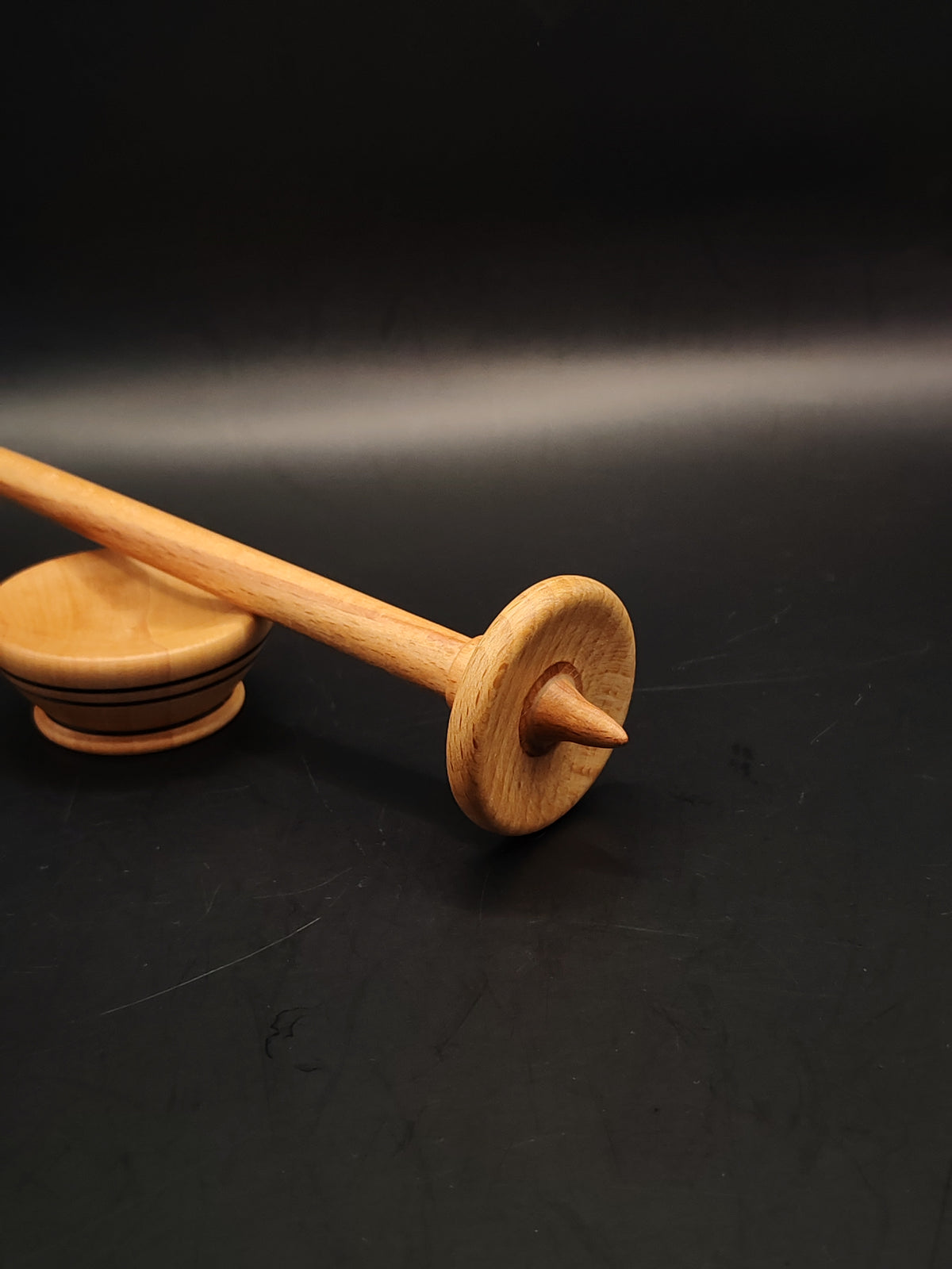 Beech Support Spindle Set with Pear Bowl – 12g