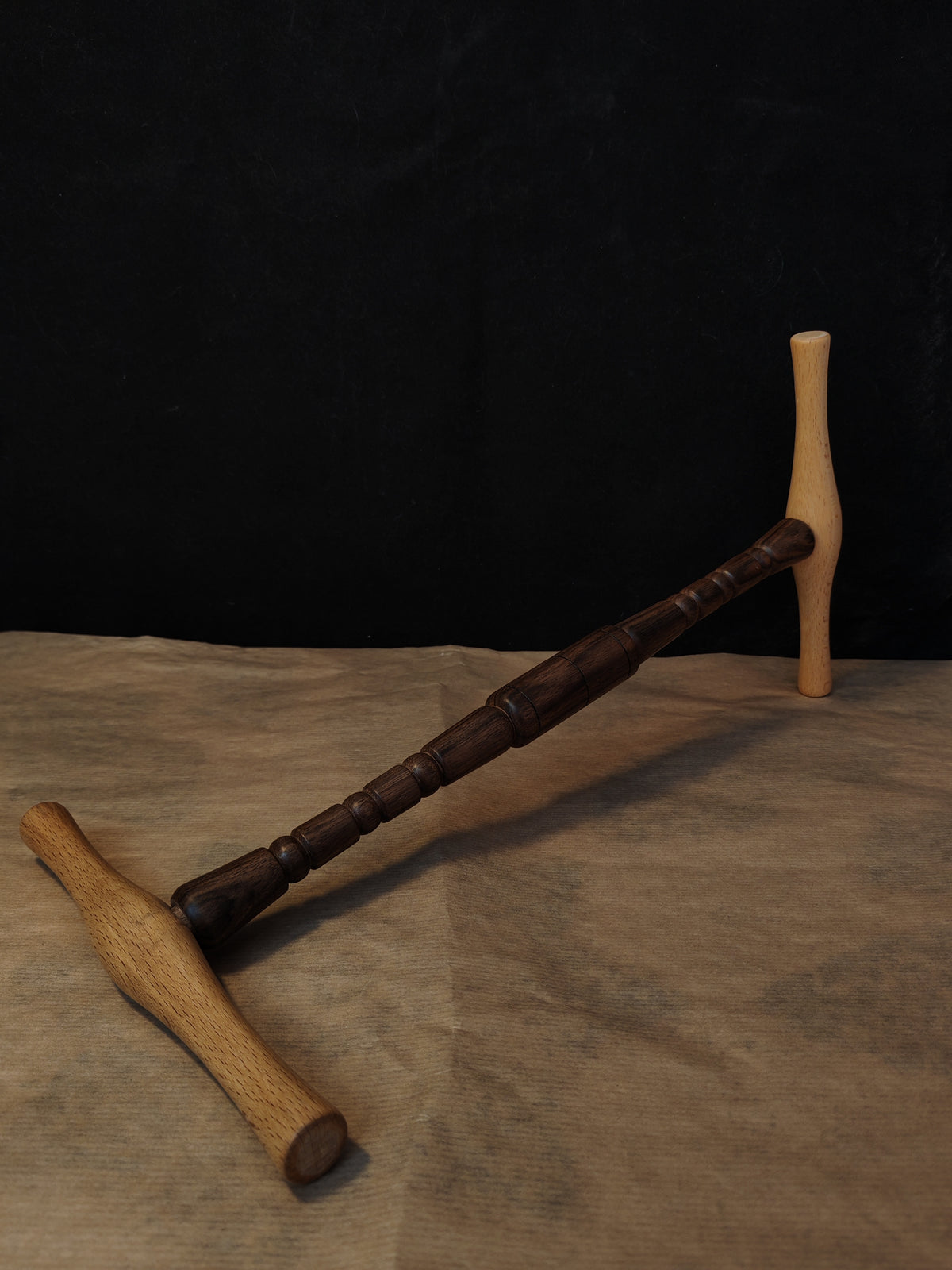 Walnut and Beech Niddy Noddy – 1.5m Wrap