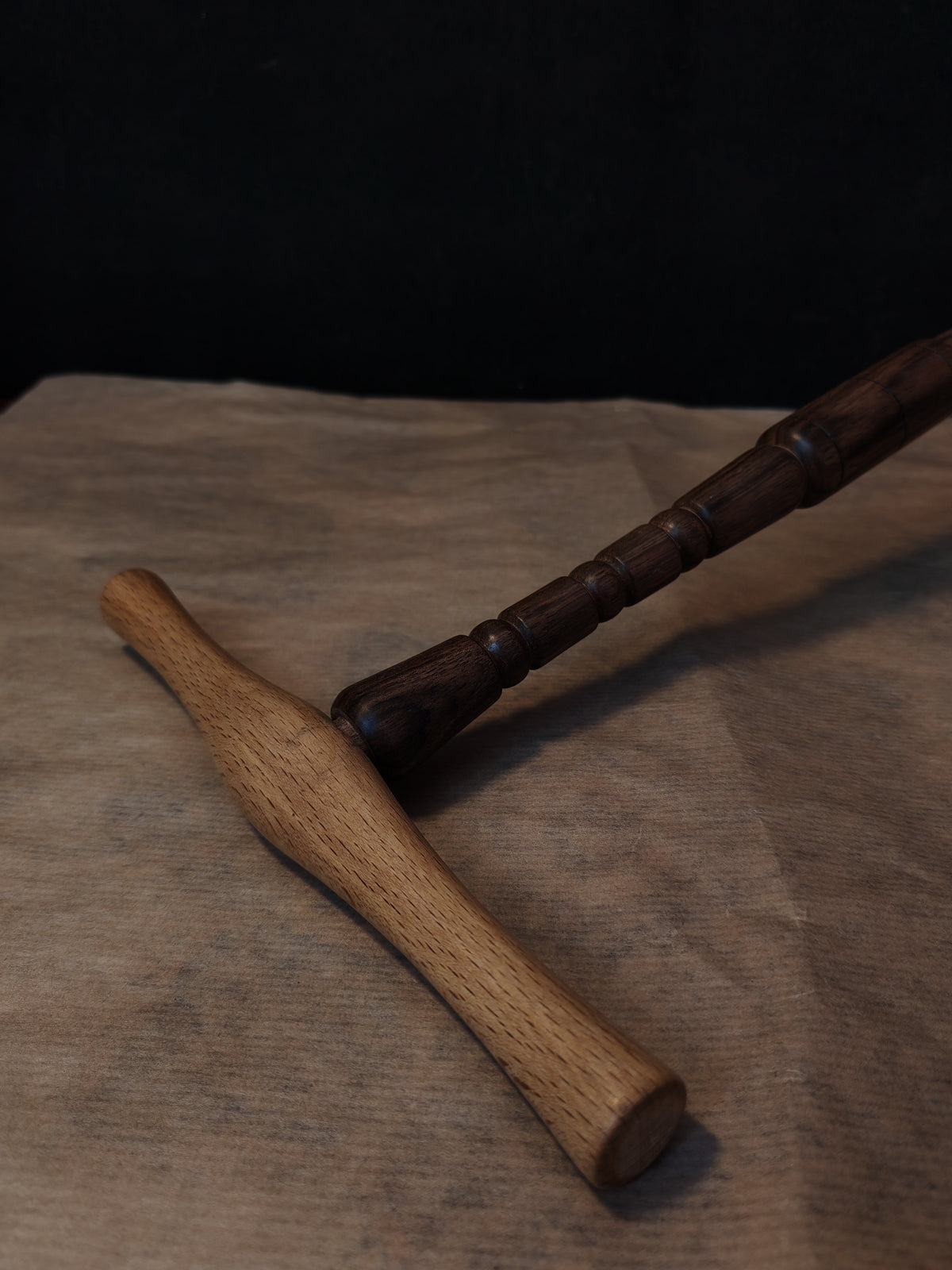 Walnut and Beech Niddy Noddy – 1.5m Wrap