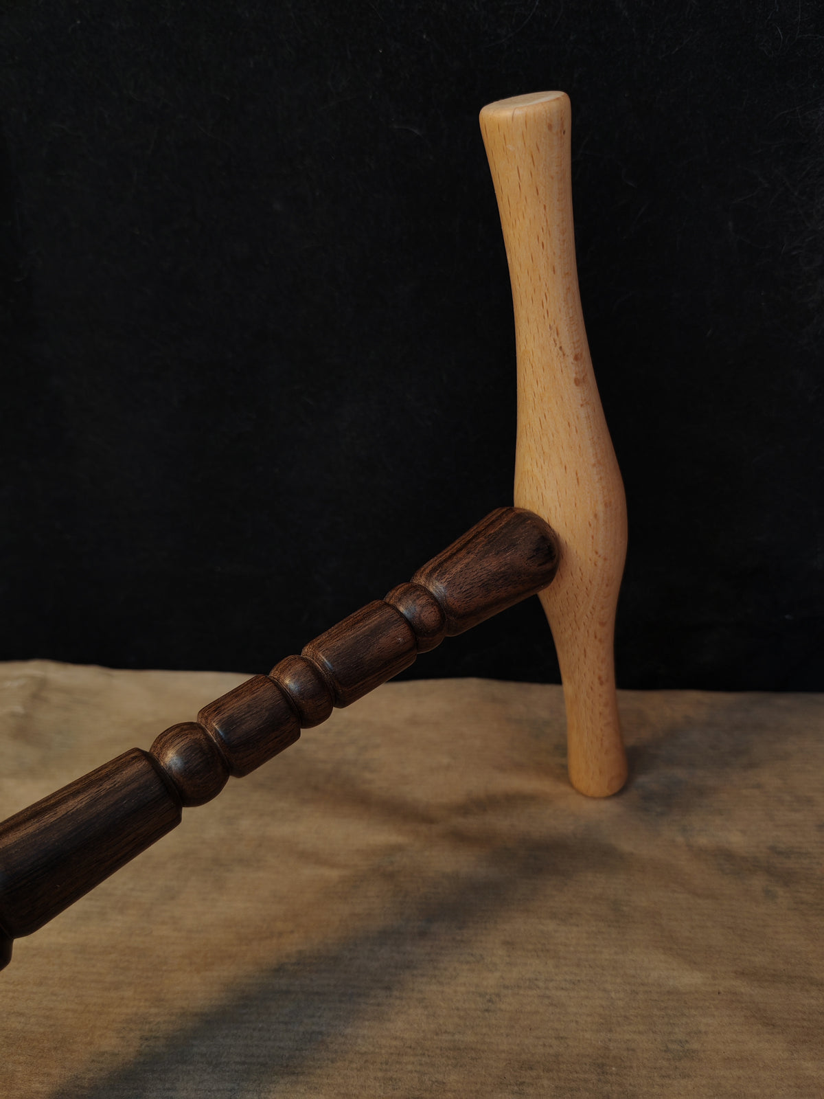 Walnut and Beech Niddy Noddy – 1.5m Wrap