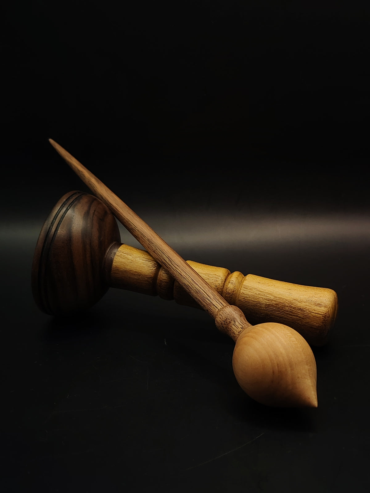 Walnut and Pear Support Spindle Set – 17g