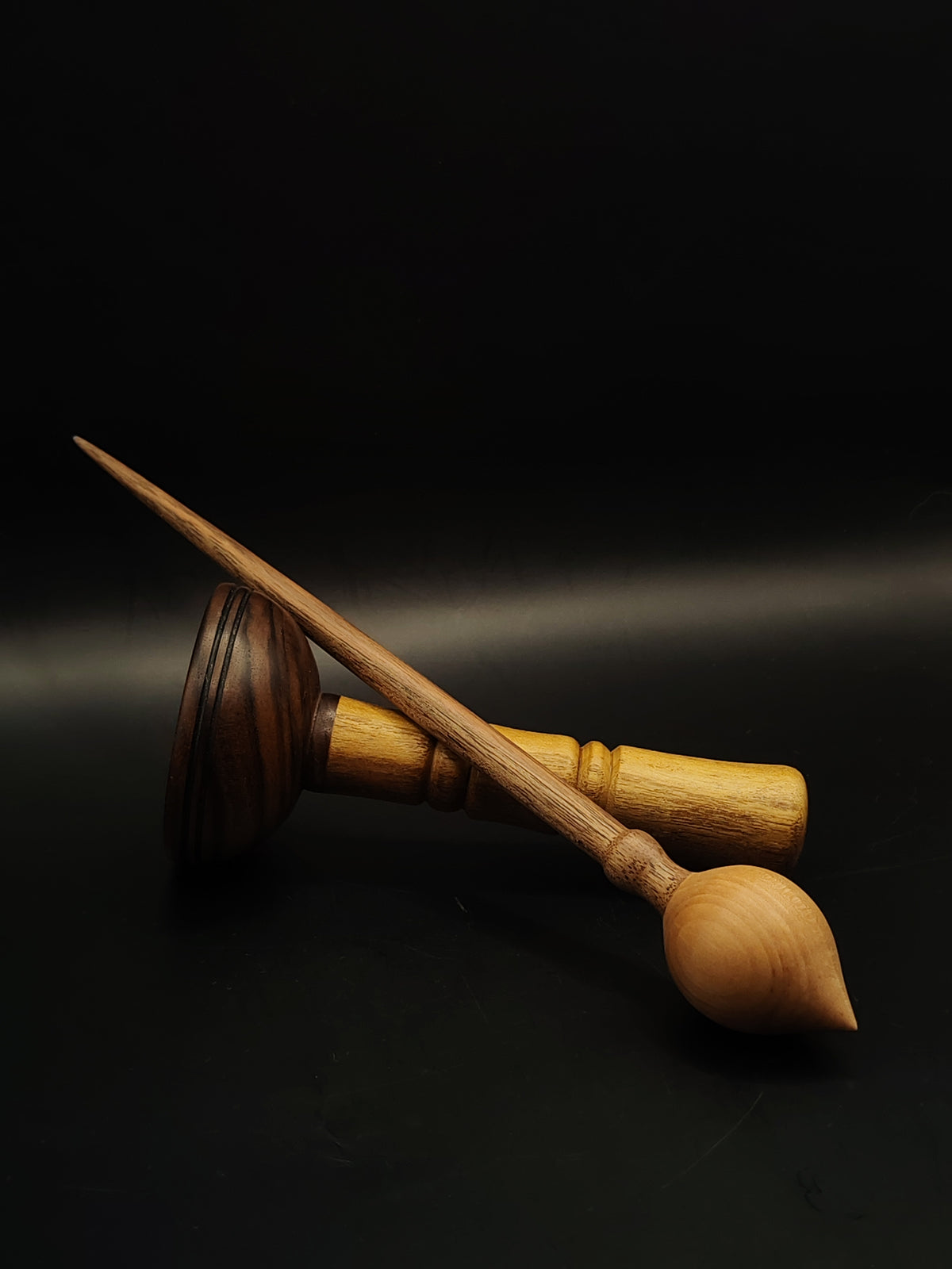 Walnut and Pear Support Spindle Set – 17g