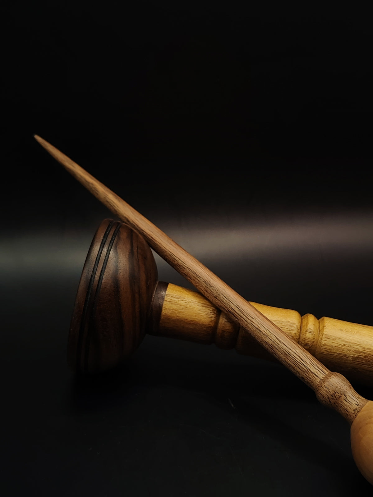 Walnut and Pear Support Spindle Set – 17g