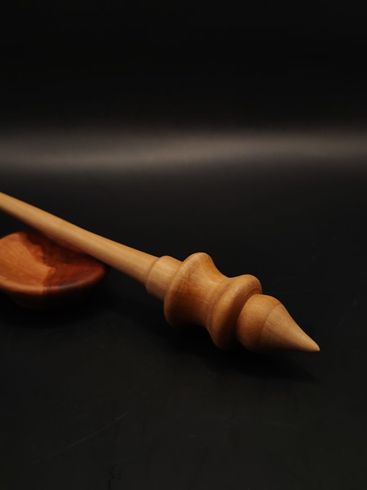 Pear Support Spindle Set with Plum Bowl – 18g / 0.63 oz