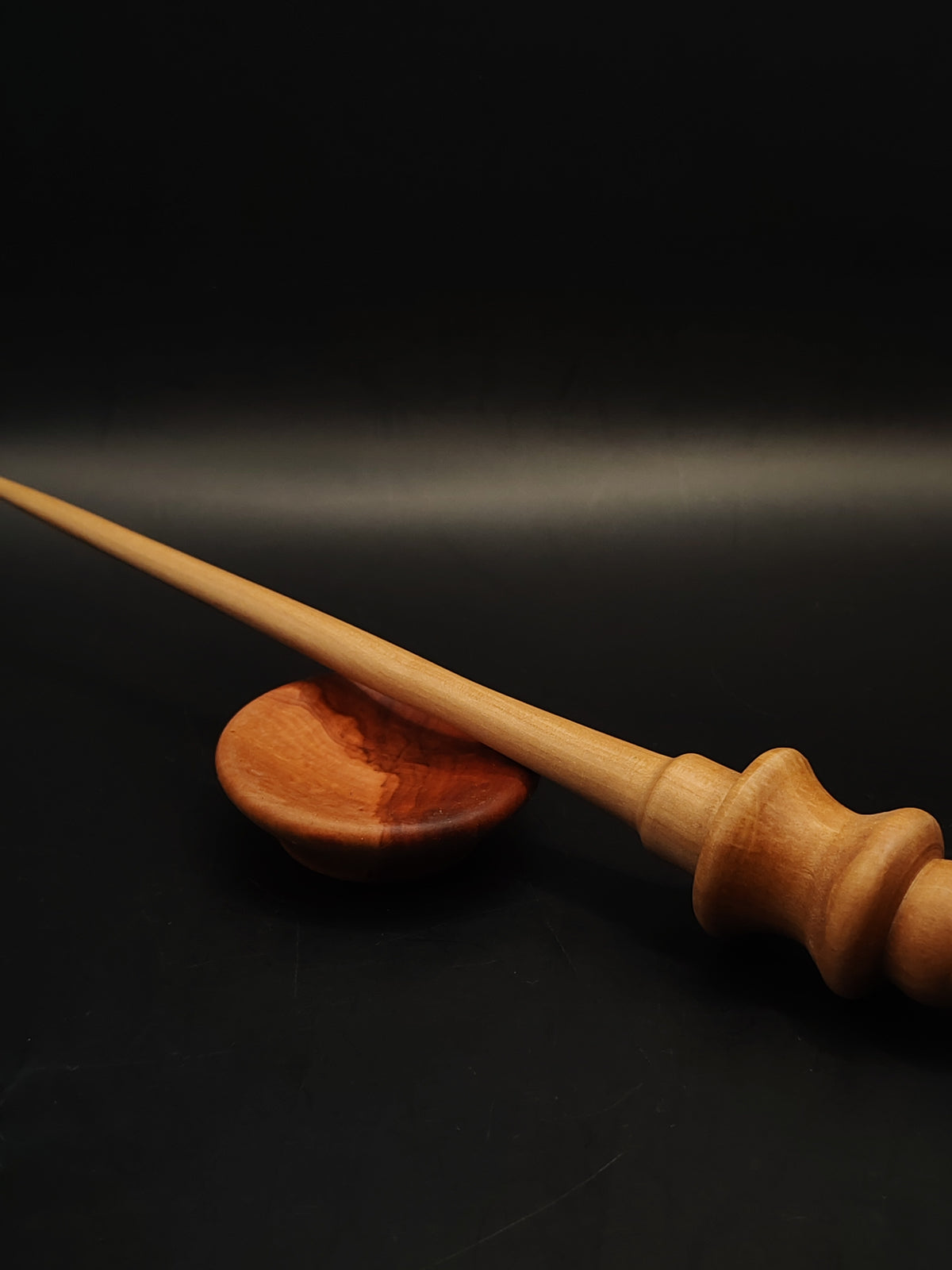 Pear Support Spindle Set with Plum Bowl – 18g / 0.63 oz