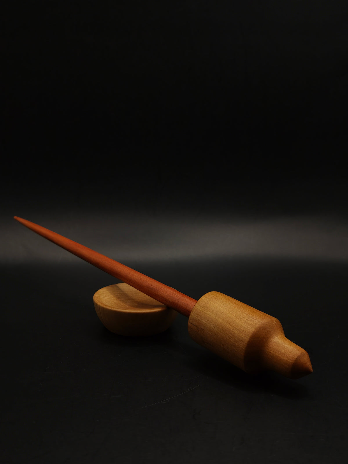 Myrobalan Plum Support Spindle with Pear Whorl – 36g / 1.27 oz