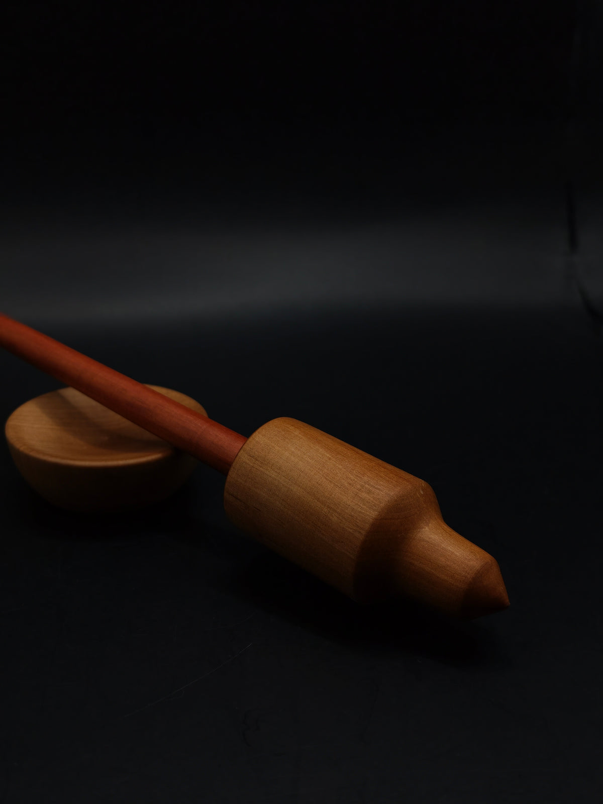Myrobalan Plum Support Spindle with Pear Whorl – 36g / 1.27 oz