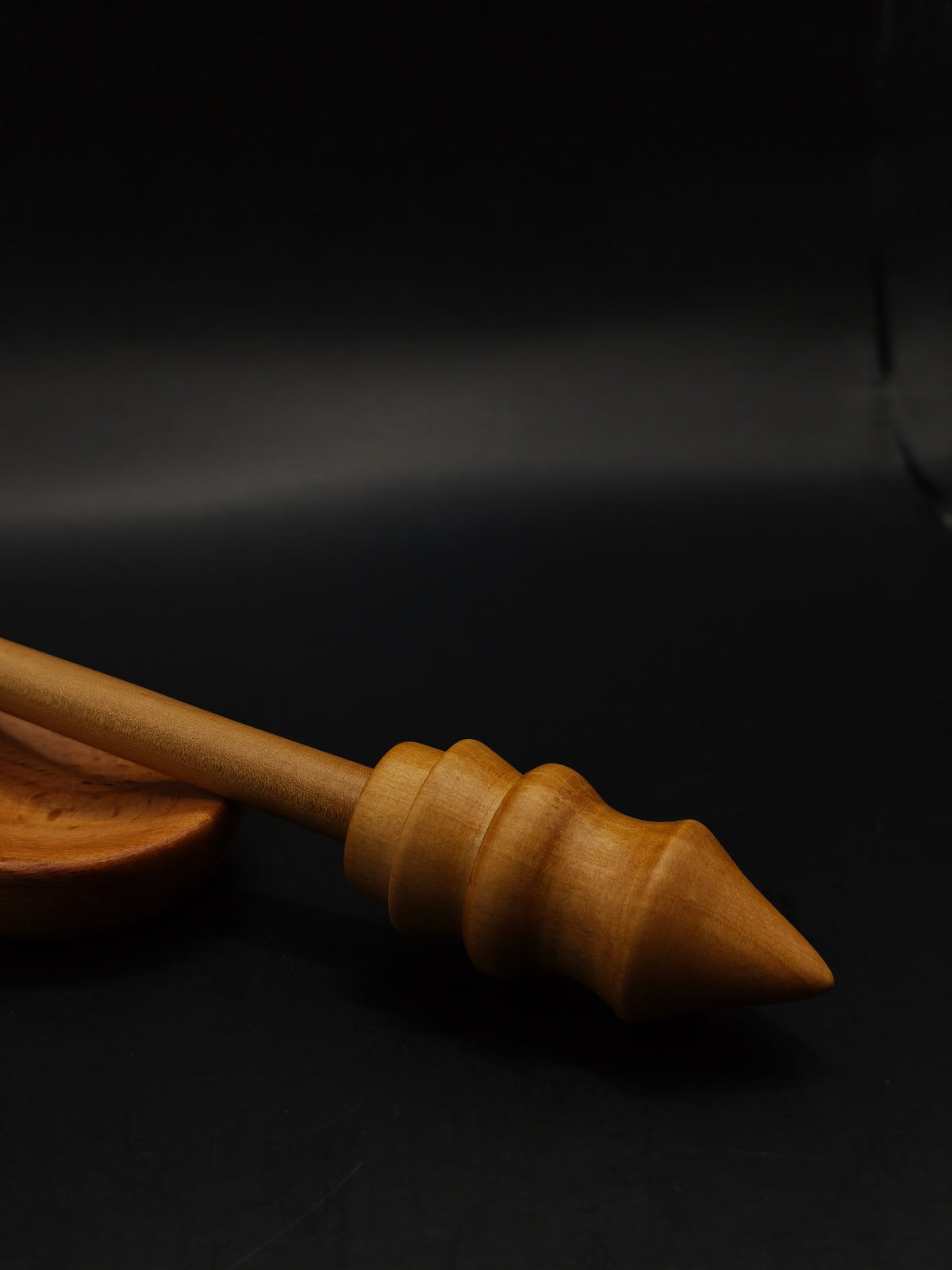 Pear Support Spindle Set with Beech Bowl – 24g / 0.85 oz