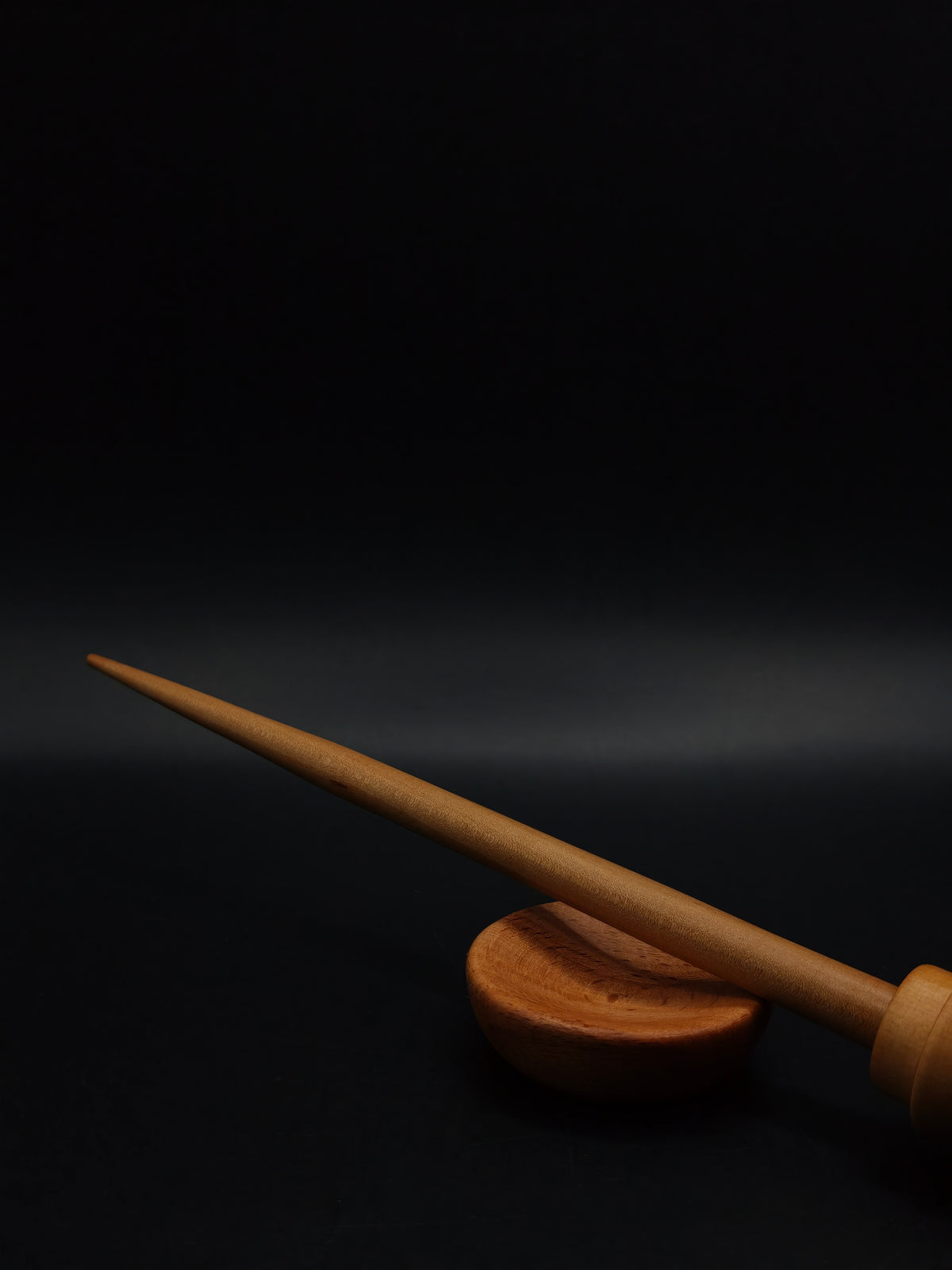 Pear Support Spindle Set with Beech Bowl – 24g / 0.85 oz