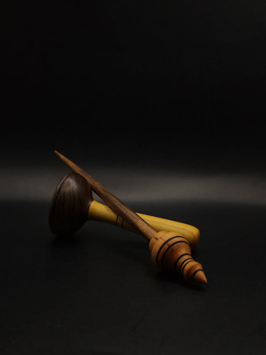 Walnut Support Spindle with Pear Whorl – 22g / 0.78 oz
